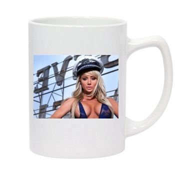 Sara Jean Underwood 14oz White Statesman Mug