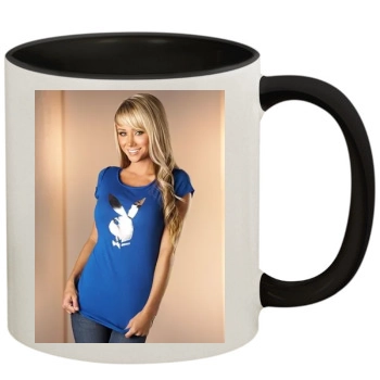 Sara Jean Underwood 11oz Colored Inner & Handle Mug