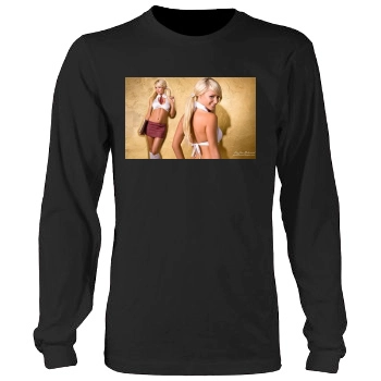 Sara Jean Underwood Men's Heavy Long Sleeve TShirt