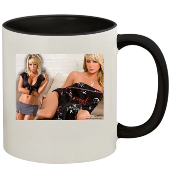 Sara Jean Underwood 11oz Colored Inner & Handle Mug