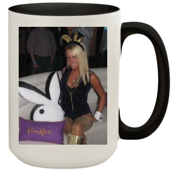 Sara Jean Underwood 15oz Colored Inner & Handle Mug