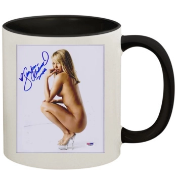 Sara Jean Underwood 11oz Colored Inner & Handle Mug