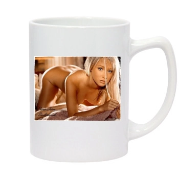 Sara Jean Underwood 14oz White Statesman Mug