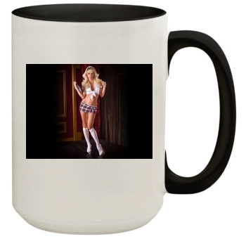 Sara Jean Underwood 15oz Colored Inner & Handle Mug