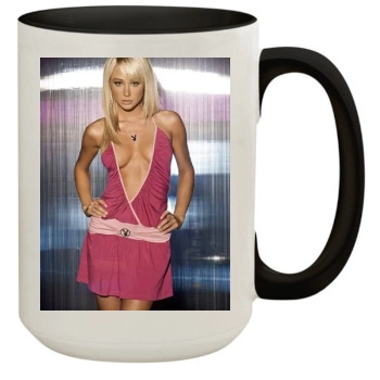 Sara Jean Underwood 15oz Colored Inner & Handle Mug