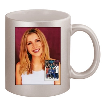 Sarah Chalke 11oz Metallic Silver Mug