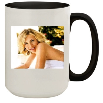 Sarah Chalke 15oz Colored Inner & Handle Mug