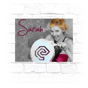 Sarah Chalke Metal Wall Art