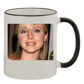 Sarah Chalke 11oz Colored Rim & Handle Mug