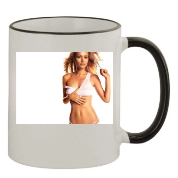 Sarah Wynter 11oz Colored Rim & Handle Mug