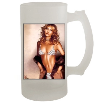 Sarah Wynter 16oz Frosted Beer Stein