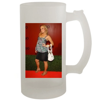 Sarah Wynter 16oz Frosted Beer Stein