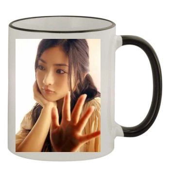 Satomi Ishihara 11oz Colored Rim & Handle Mug