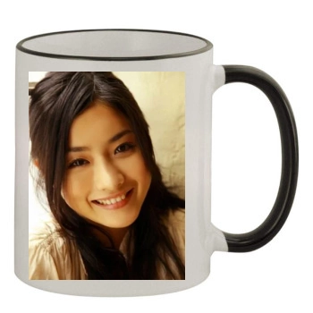 Satomi Ishihara 11oz Colored Rim & Handle Mug