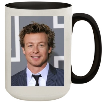 Simon Baker 15oz Colored Inner & Handle Mug