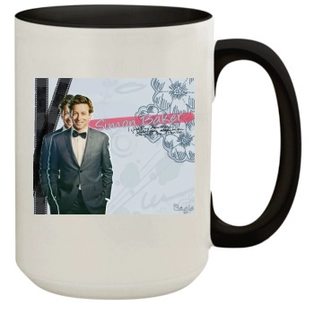 Simon Baker 15oz Colored Inner & Handle Mug