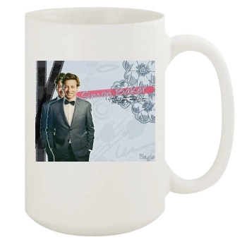 Simon Baker 15oz White Mug