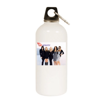 Spice Girls White Water Bottle With Carabiner