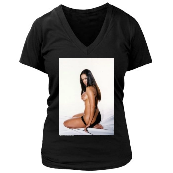 Stacey Dash Women's Deep V-Neck TShirt