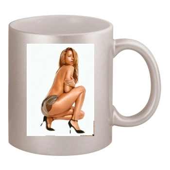 Stacey Dash 11oz Metallic Silver Mug