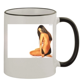 Stacey Dash 11oz Colored Rim & Handle Mug