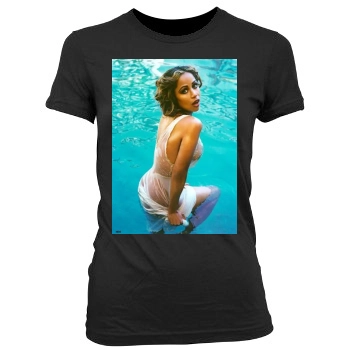 Stacey Dash Women's Junior Cut Crewneck T-Shirt