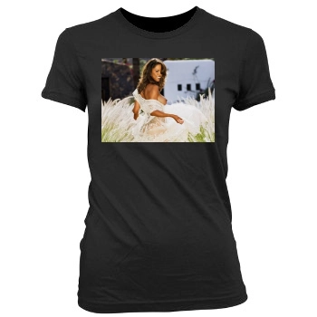 Stacey Dash Women's Junior Cut Crewneck T-Shirt