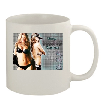 Fergie 11oz White Mug