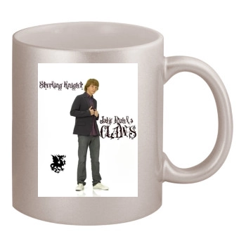 Sterling Knight 11oz Metallic Silver Mug