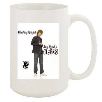 Sterling Knight 15oz White Mug