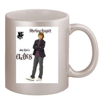 Sterling Knight 11oz Metallic Silver Mug