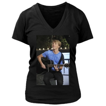 Sterling Knight Women's Deep V-Neck TShirt