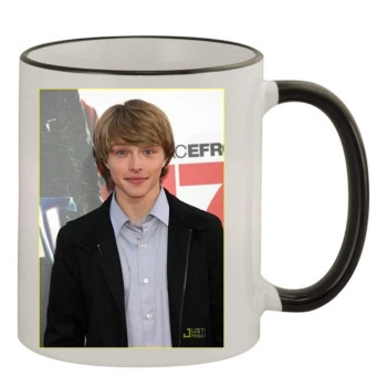 Sterling Knight 11oz Colored Rim & Handle Mug