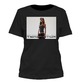 Summer Glau Women's Cut T-Shirt