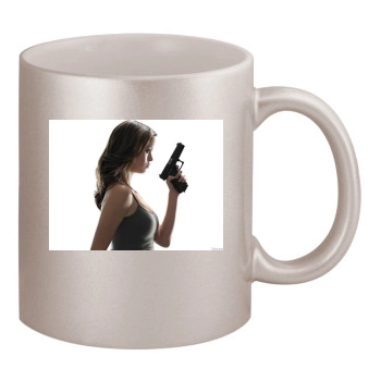 Summer Glau 11oz Metallic Silver Mug