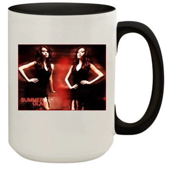 Summer Glau 15oz Colored Inner & Handle Mug