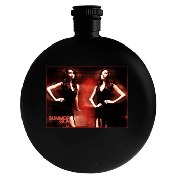 Summer Glau Round Flask