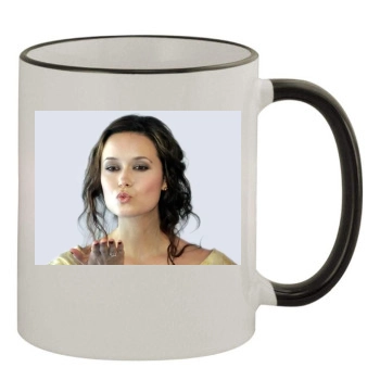 Summer Glau 11oz Colored Rim & Handle Mug