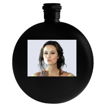 Summer Glau Round Flask