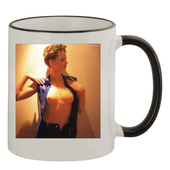 Svetlana Khorkina 11oz Colored Rim & Handle Mug