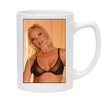 Sylvia Saint 14oz White Statesman Mug