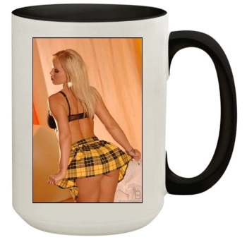 Sylvia Saint 15oz Colored Inner & Handle Mug