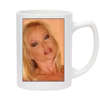 Sylvia Saint 14oz White Statesman Mug