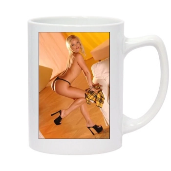 Sylvia Saint 14oz White Statesman Mug