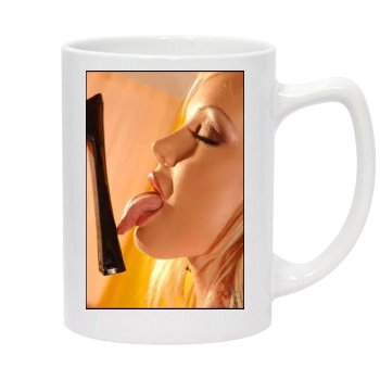 Sylvia Saint 14oz White Statesman Mug