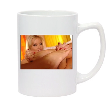 Sylvia Saint 14oz White Statesman Mug