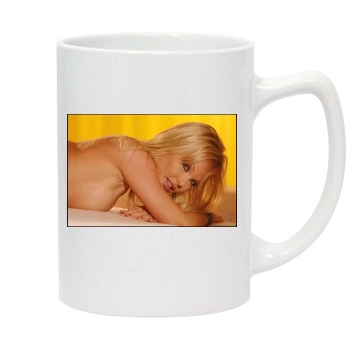 Sylvia Saint 14oz White Statesman Mug