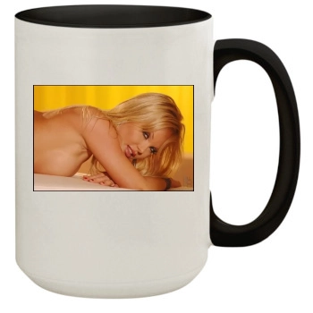 Sylvia Saint 15oz Colored Inner & Handle Mug