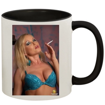 Sylvia Saint 11oz Colored Inner & Handle Mug