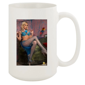 Sylvia Saint 15oz White Mug